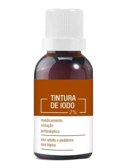 Tintura De IODO 2 30ml RC Mart