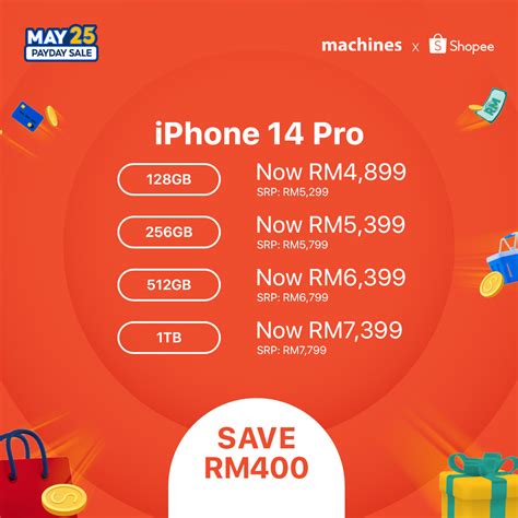 Deal: iPhone 14 Pro and iPhone 14 Pro Max now up to RM450 cheaper for today only - SoyaCincau