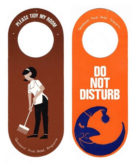 Please Tidy My Room Do Not Disturb Door Sign Doorknob Hangers Door