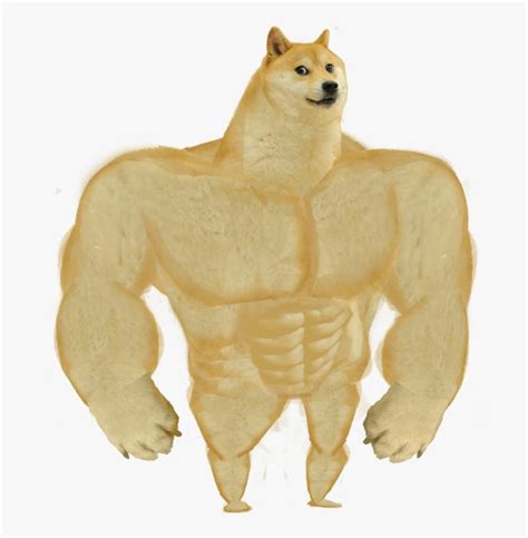 Animal Figure Canidae - Buff Doge, HD Png Download is free transparent ...