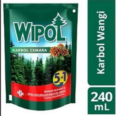 Jual Wipol Karbol Cemara Refill 240ml Di Seller Toko Anugerah Tambakrejo Kota Surabaya Blibli