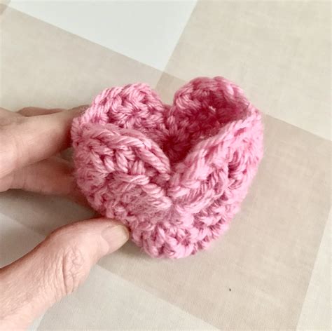 Easy Crochet Heart Heart Heart Pocket Free Pattern Sheepishlee