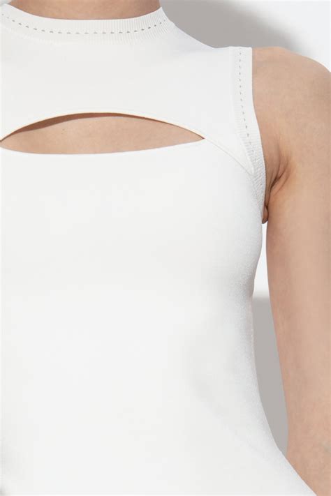 White VB Body Collection Dress Victoria Beckham Vitkac GB