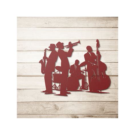 Jazz Group Metal Wall Art, Jazz Wall Art, New Orleans Jazz Fest ...