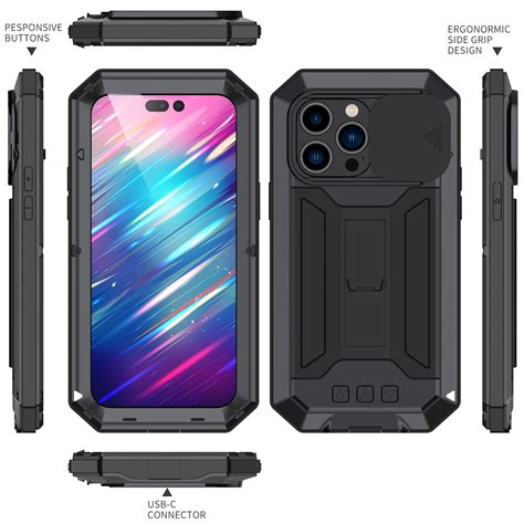 R Just Shockproof Waterproof Dust Proof Case For Iphone Pro Max