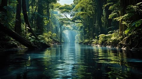 Premium AI Image | Exploring the Amazon Rainforest