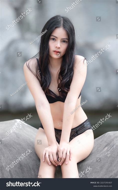 Portrait Asian Sexy Woman Wear Bikini Stock Photo Shutterstock