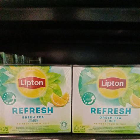 Jual Lipton Refresh Isi Tea Bag G Shopee Indonesia