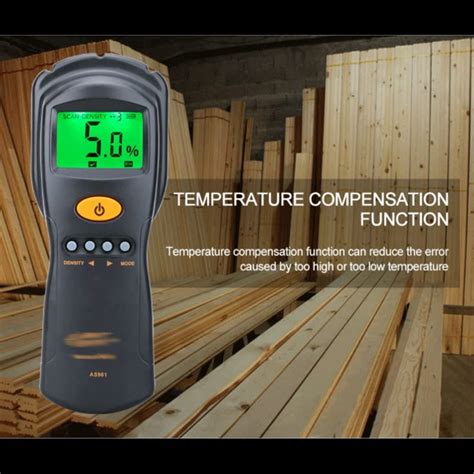 Ghghf Digital Hygrometer Meter For Wood Cardboard Lumber Humidity