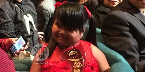 Ryzza Mae Dizon On Her Mmff Best Child Performer Award Itong Award Na