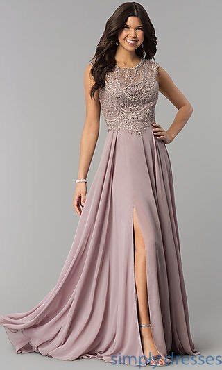 [5 ] Mauve Formal Dresses She Likes Fashion