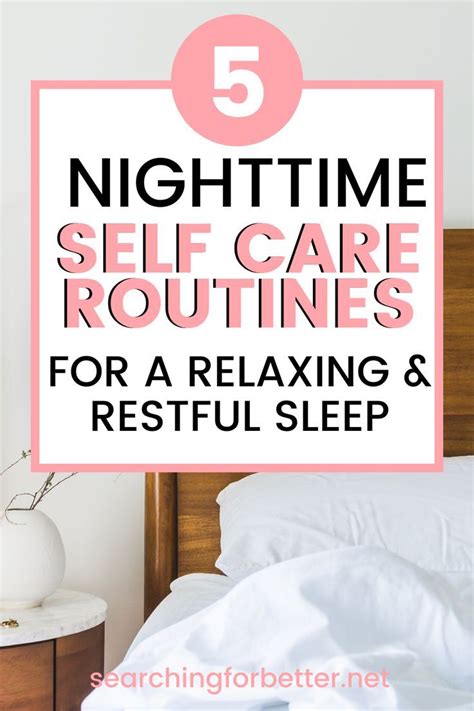 Simple Evening Self Care Routine Ideas For Anxiety Artofit