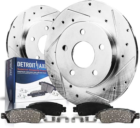 Detroit Axle Rear Brake Kit For 2010 16 Hyundai Santa Fe 11 14 Kia