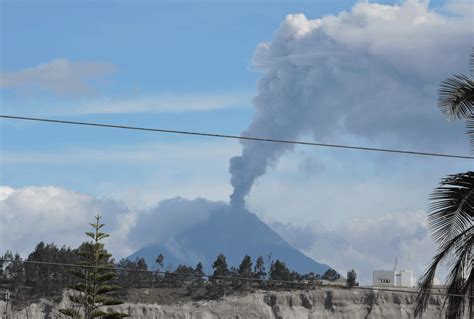 Alerta Por Volc N Tungurahua Cambia A Naranja En Poblaciones De