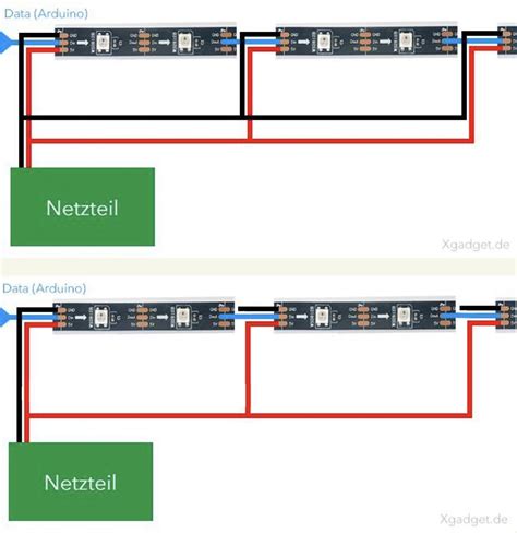 LED strip power injection - Electrical Engineering Stack Exchange