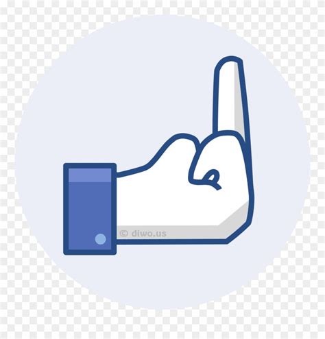 Fuck Off Like Or Dislike Fuck U Sign Facebook Clipart Pinclipart