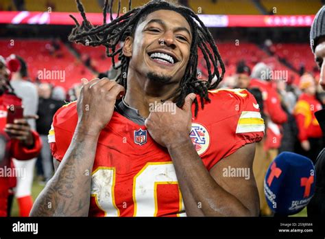 kansas city chiefs running  isiah pacheco celebrates   afc