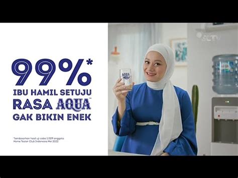 Aqua Air Mineral 99 Ibu Hamil Setuju TVC Edisi 2022 Iklan