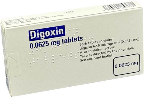 Digoxin Tablets Mcg S Ulm Mcdowell Pharmaceuticals