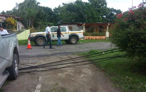 Se queda dormido e impacta poste en Penonomé Día a Día