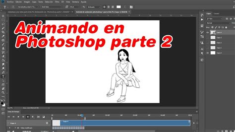 Como Animar En Photoshop Parte Youtube