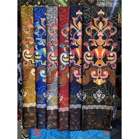 Jual Kain Batik Khas Kalteng Meteran Harga Per Setengah Meter