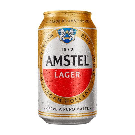 Cerveja Amstel Lager Puro Malte 350ml Armazem Seu Luiz