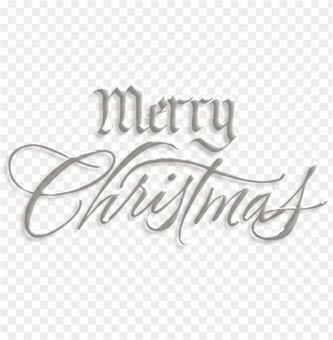 Merry Christmas Text PNG Images 41354 TOPpng