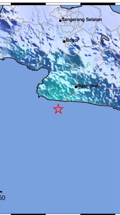 Gempa M 49 Guncang Sukabumi Pemicunya Sesar Bawah Laut