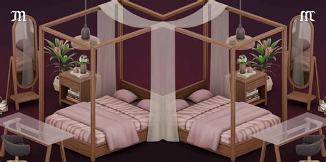 The Sims 4 Mod Myshunosun Tranquil Bedroom Simscolony