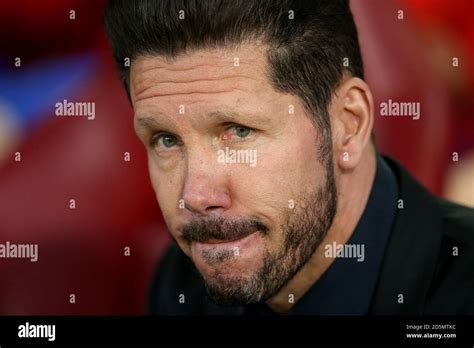 Atletico Madrid manager Diego Simeone Stock Photo - Alamy