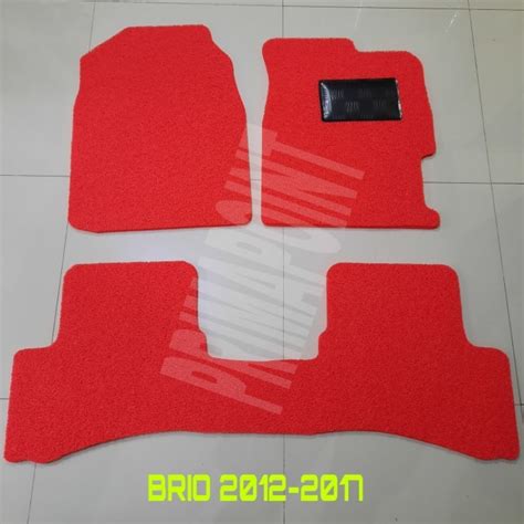 Jual Karpet Carpet Lantai Coil Mat Keset Set Mie Bihun Honda Brio