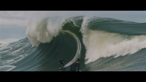 Ondas Gigantes Na Ba A De Guanabara Youtube