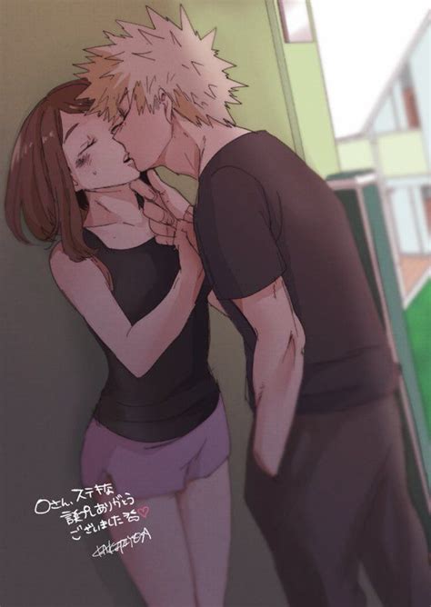 Katsuki Bakugou And Ochako Uraraka Boku No Hero Academia