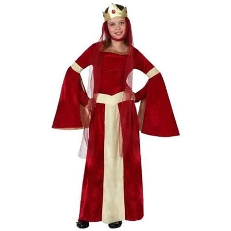 Costume D Guisement Dame M Di Vale Atosa Fille Taille Rouge