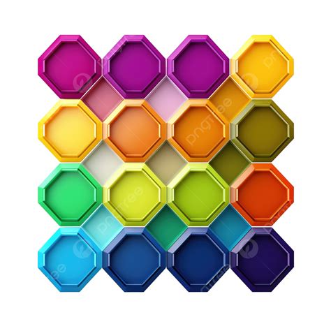 Fundo De Cor Hexágono Png Fundo Abstrato Hexágono Png Imagem Para