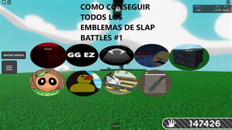 Como Conseguir Todos Los Emblemas De Slap Battles Remasterizado