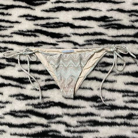 Tribal Cheeky String Bikini Bottoms Gem