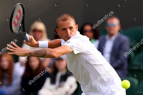 Daniel Evans Plays Forehand Jason Kubler Editorial Stock Photo - Stock ...