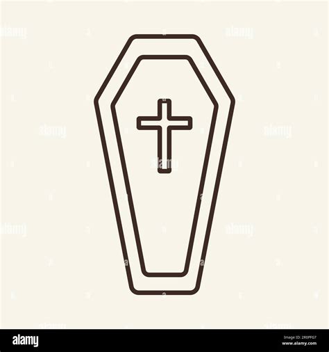 Coffin logo hi-res stock photography and images - Alamy