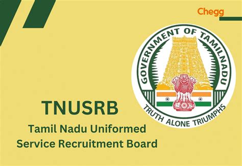 Tnusrb Important News Dates Eligibility Vacancies