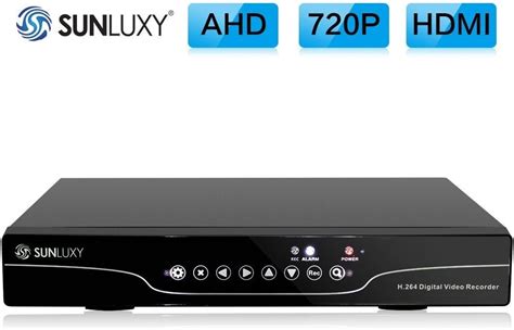 SUNLUXY 4CH AHD 720P 960H DVR System CCTV H264 Recorder Für AHD Analog