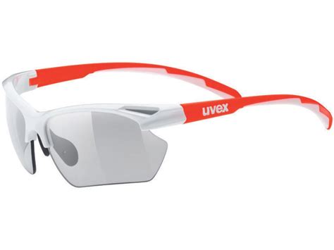 Okulary Sportowe UVEX Sportstyle 802 White Orange Sklep Rowerowy PM Rider