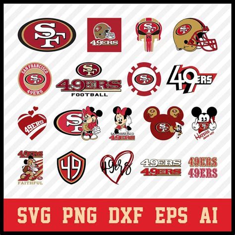 San Francisco 49ers Svg Bundle 49ers Svg San Francisco 49ers Logo