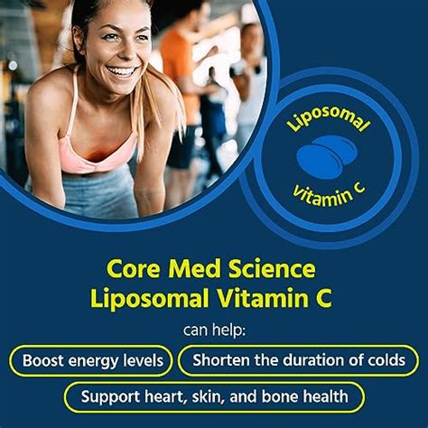 Liposomal Vitamin C Mg By Core Med Science Softgels Non Gmo