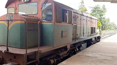 Aluthgama To Galle Slow Train M7 802 Railway Train Srilankarailway