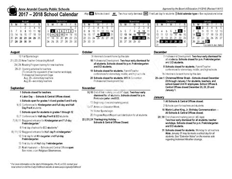 Anne Arundel County School Calendar 2024 - Schoolcalendars.net