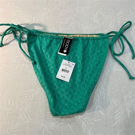 Cotton On Emerald Green Cheeky Bikini Tie Side Women S Fashion