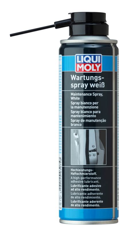 LIQUI MOLY Грязеотталкивающая белая смазка Wartungs-Spray weiss ...
