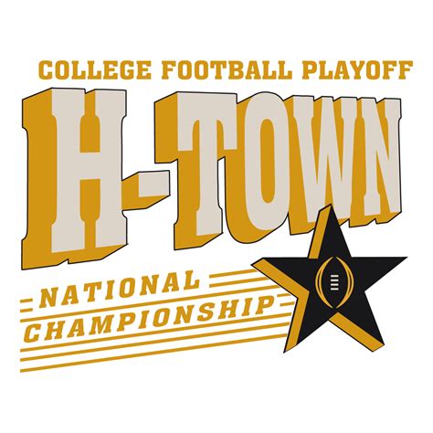 College Football Playoff H Town National Championship SVG Inspire Uplift